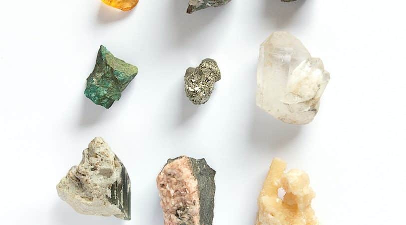 assorted-color stone lot